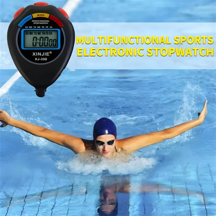 XJ-398 XINJIE Multi-Functional Portable Professional Digital Sports Stopwatch - Image 12