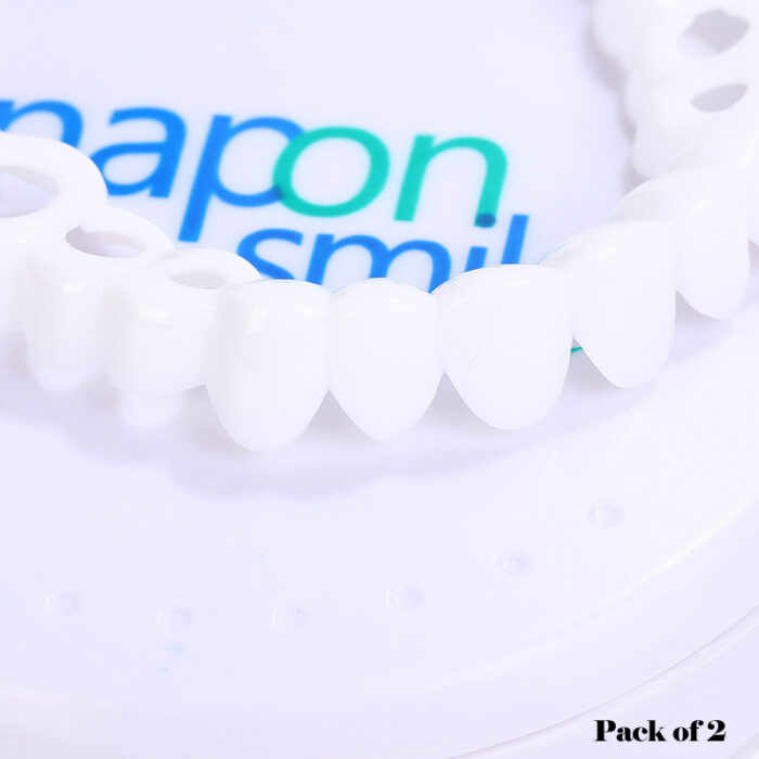 Pack Of 2 Pairs Snap-On Smile Custom Fit Perfect Smile Veneers In 3 Easy Steps - Image 9