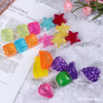 2 Packs Of 10 PCs Reusable Multi-Shaped Silicone Ice Cubes - Image 9