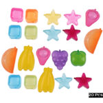 2 Packs Of 10 PCs Reusable Multi-Shaped Silicone Ice Cubes - Image 10