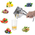 Manual Juice Squeezer Aluminum Alloy Heavy-Duty Hand Pressed Fresh Juice Extractor - Image 2