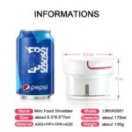 Mini Food Garlic Vegetable Grinder Chopper Multi-Function Manual Food Processor - Image 2