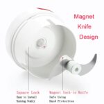 Mini Food Garlic Vegetable Grinder Chopper Multi-Function Manual Food Processor - Image 10