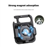 Pack of 2 Portable Multifunctional Super Bright COB Rechargeable Keychain Lights - Image 8