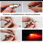 Pack Of 3 Pairs LED Tire Valve Caps Lights For Motorcycle, Mountain And Road Bikes - Image 5