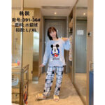 2 Pcs/Set Tops + Warm Pant Extra Soft Fleece Polyester Women Pajama Sets Cartoon Flannel Sleepwear - Image 6