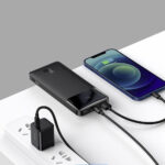 Baseus Bipow 10000mAh Quick Charging 15W Digital Display Portable Power Bank for Multiple Devices - Image 4