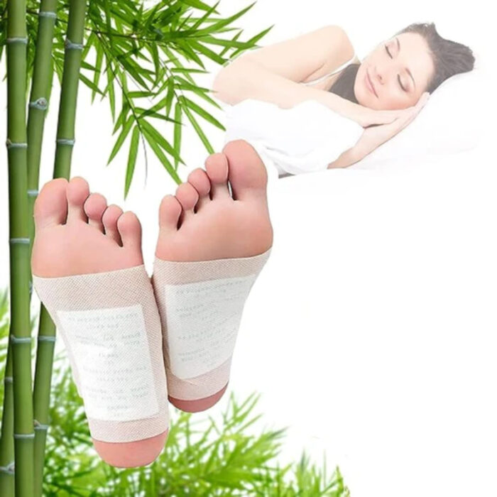 Pack Of 2 Kinoki Detox Foot Pads Patches Relaxation Massage Relief Stress Feet Care - 20 Pads In Two Boxes - Image 10
