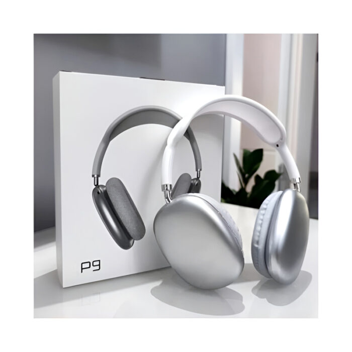 P9 Bluetooth Wireless Noise-Cancelling Stereo Headphones with Mic for Sports & Gaming - Image 1