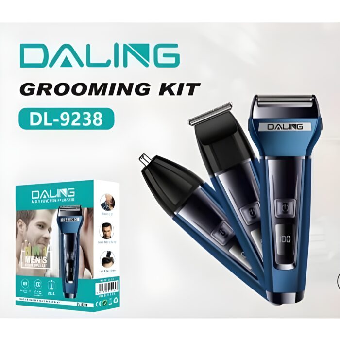 Daling 3 in 1 Multi-Function Purpose Intelligent Anti-Hairpin System Portable(DL-9238) - Image 1
