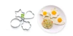Pack Of 4 New Mould Style Fried Egg Pancake Shaper | Egg Shaper Kitchen Tools Star, Heart, Round, Flower Shaped Stainless Steel - Image 9