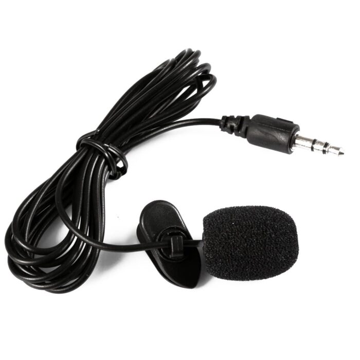 Portable Mini 3.5mm Tie Lapel Lavalier Clip Microphone For Lectures Teaching Lessons Education - Image 1