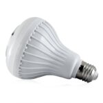 Wireless Bluetooth Speaker 12W RGB Bulb Lamp Smart Led Music Player Audio With Remote Control
