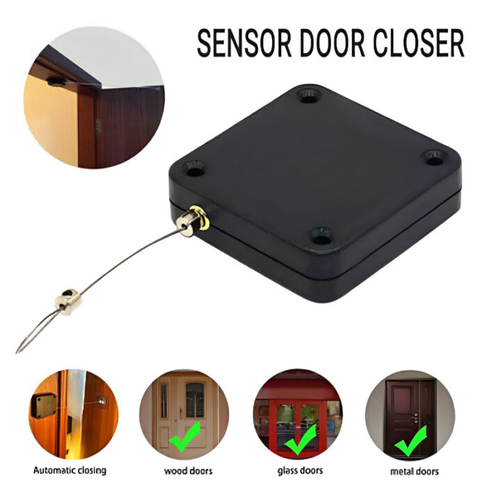 Multi-Functional High Quality Punch-Free Automatic Sensor Door Closer - Image 2