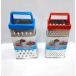 4 Sided 9 Inches Multi-Purpose Stainless-Steel Grater - Image 10