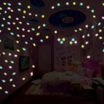 Pack Of 4 x 100 Pcs Glow In The Dark Stars Wall Stickers - Image 10