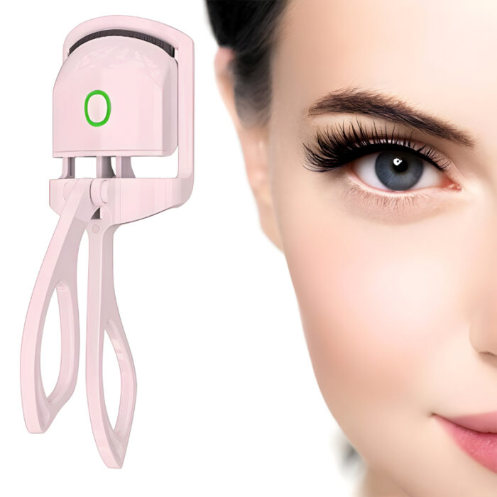 Compact and Rechargeable Mini Electric Eyelash Curler for Quick Long-Lasting Curling Ideal Tool for Women - Image 1