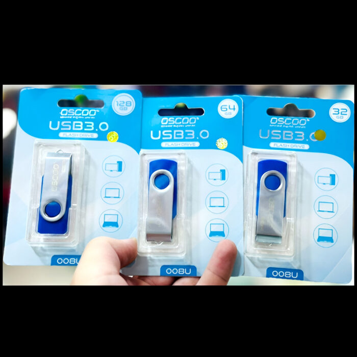 OSCOO 008U Classic Swivel USB 3.0 Flash Drive – 100% Original, 32GB/64GB/128GB High-Speed Pen Drive - Image 8