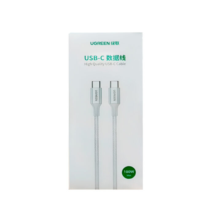 UGREEN US316/25069 USB-C to USB-C 100W 2M Nylon Braided 480Mbps Data Transfer PD Fast Charging Cable - Image 6