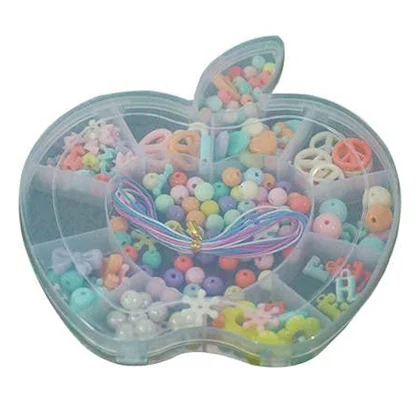 DIY Apple Beads Bracelet Jewellery Making Kit | Handmade Beads Accessories Set for Headwear, Necklace, Earrings, Bracelets - Image 5