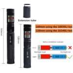 Multifunctional High Quality Green Laser Pointer Pen With Safety Lock Key - Image 10