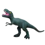 Rubber Dinosaur | Large Size Dinosaur with Music Realistic Educational Dinosaur Toys Set Multicolours - (1 Pc) (Random dinosaurs) - Image 3