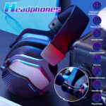 GH601 Machenike 7.1 Surround Sound RGB Gaming Wired USB Headset with Noise-Canceling Microphone, 50mm Drivers, Mute Option, and Software Support - Image 8
