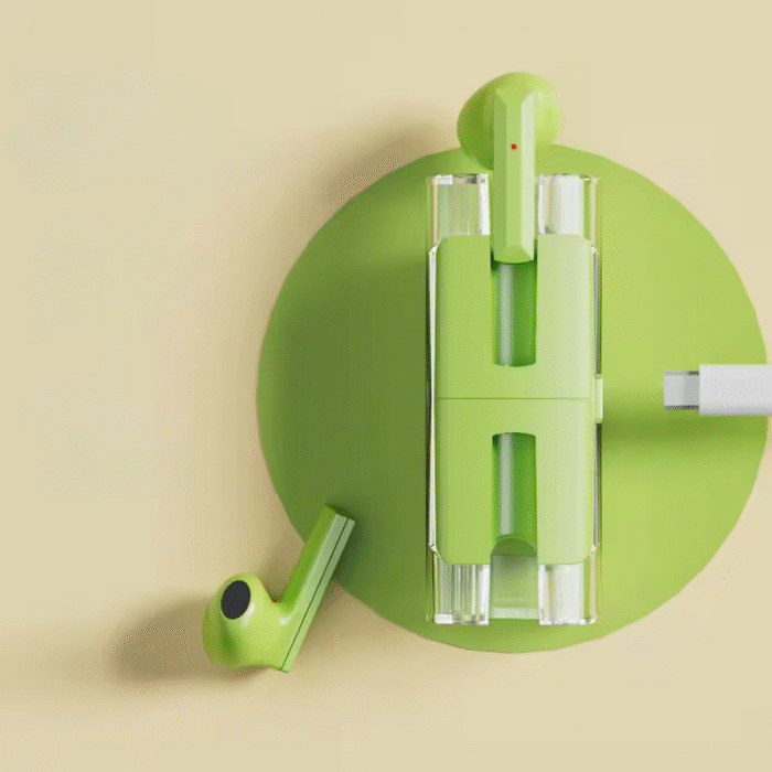 TWS BH15 music wireless Bluetooth ear buds | Transparent Wireless Bluetooth earphones, earbuds, headset for Men and women (Random color) - Image 8