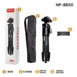 NeePho NP-8850 Professional Tripod For DSLR Camera And Phone With Quick Release Plate, Non-Slip Feet - Image 9