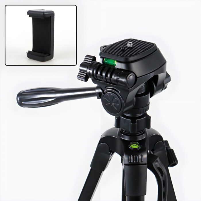 T-3520 Multi-Functional Professional Portable Tripod Stand For Mobile Phones, DSLR Cameras And Video Camcorders - Image 6