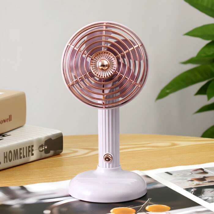 Compact Mini Portable USB Rechargeable Lightweight Handheld Cooling Fan With Adjustable Angle For Living Room, Bedroom And Office - Image 12