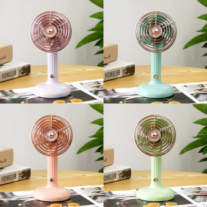 Compact Mini Portable USB Rechargeable Lightweight Handheld Cooling Fan With Adjustable Angle For Living Room, Bedroom And Office - Image 17