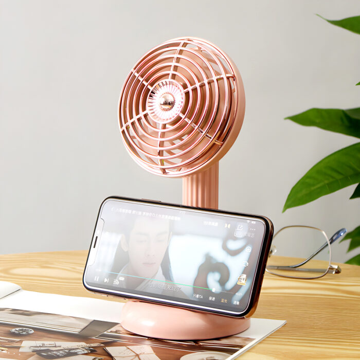Compact Mini Portable USB Rechargeable Lightweight Handheld Cooling Fan With Adjustable Angle For Living Room, Bedroom And Office - Image 19