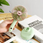 Compact Mini Portable USB Rechargeable Lightweight Handheld Cooling Fan With Adjustable Angle For Living Room, Bedroom And Office - Image 20