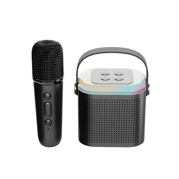 Y1 Mini RGB Lighting USB Rechargeable Wireless Karaoke Speaker With Microphone - Image 12