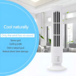 CoolWave USB Vertical Bladeless Tower Fan – Mini Air Conditioner, Quiet Cooling Fan for Home, Office, and Desktop - Image 3