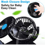 F30 Dual-Headed 360° Rotating Car Fan with Low Noise & Adjustable Airflow - Image 12
