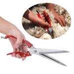 Multi-Functional Wool Shear Scissor With Non-Slip Handle And High Elastic Detachable Spring - Image 4