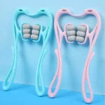 Manual Neck Massager For Cervical pain, deep Tissue | Handheld Massager Tool for Legs Waist Neck and Shoulder (Random color) - Image 21