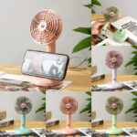 Compact Mini Portable USB Rechargeable Lightweight Handheld Cooling Fan With Adjustable Angle For Living Room, Bedroom And Office - Image 2