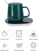 Electric Heated Coffee Mug with Temperature Controlled Pad (random color) - Image 10