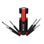 8 in 1 Screwdriver Multifunctional Repair Tools with torch - Image 7