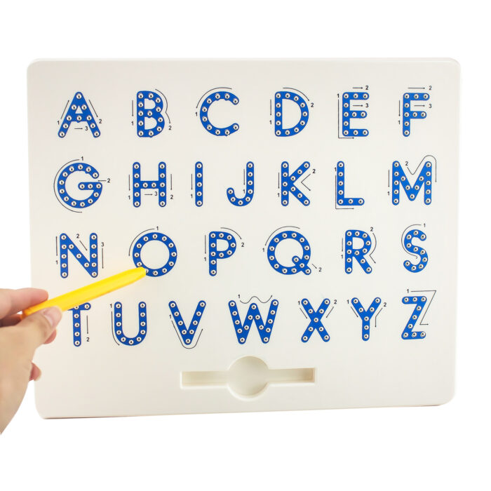 275Pc Balls Pop Magnetic English Alphabet Learning Drawing Board - Image 7