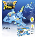 Flash Electric Airplane Plane Fighter Kids Play Music Lights Toy