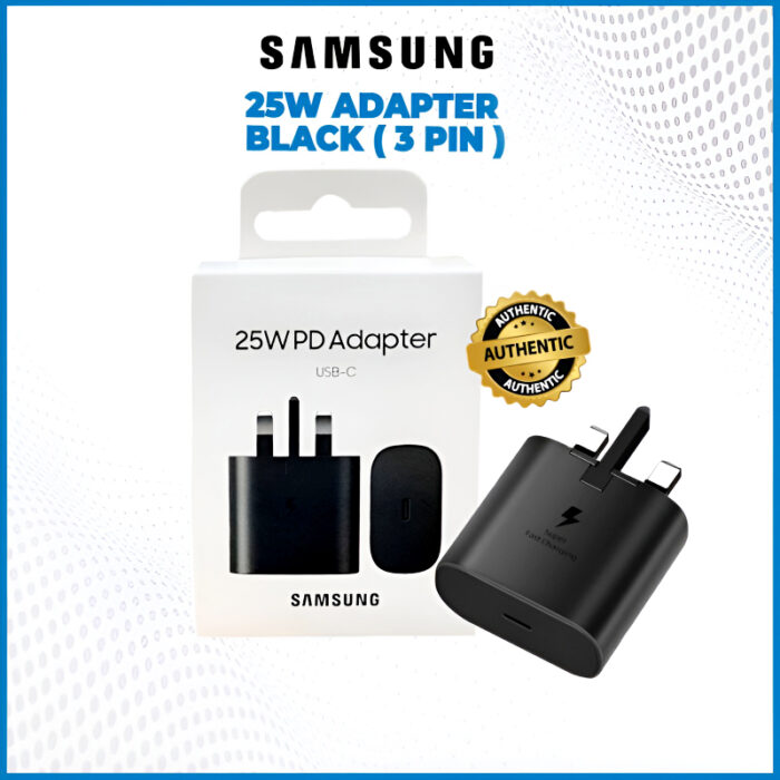 EP-TA800 Samsung 25W PD Super Fast Charging USB-C 3-Pin Power Adapter - Image 1