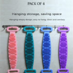 Pack Of 4 Silicone Back Scrubber Soft Loofah Bath Towel And Massage Belt - Image 10