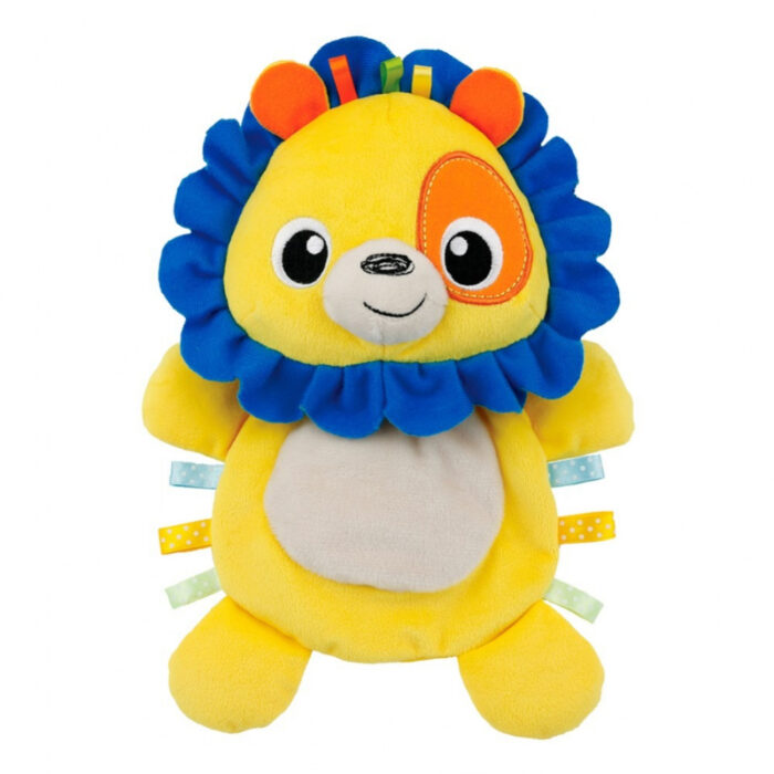 Colorful Friendly Lion Comforter and Soft Rattle Set toy For Kids - Image 1