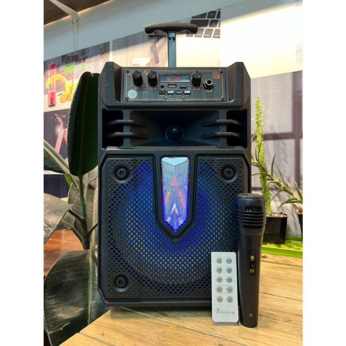 KTS-1631 High Quality 8" Trolley Wireless Speaker With Microphone - Image 1