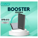 SOVO Booster SPB-613 10000mAh High Quality Metal Body Portable Charger Power Bank