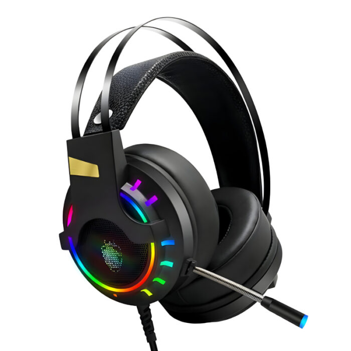 K3 Super Bass Comfortable Wear E-Sports RGB Gaming Wired Headset - Image 11